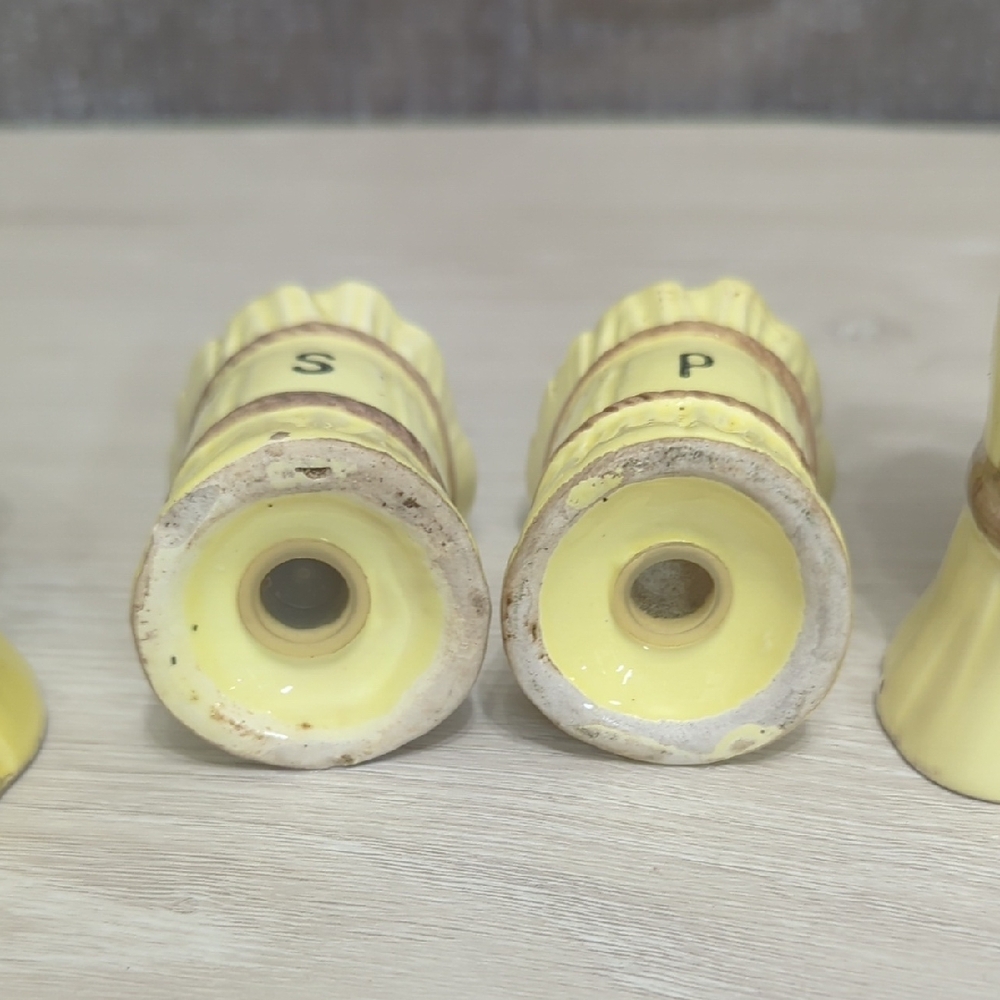 Vintage Ceramic Donkey Salt & Paper Shaker With Oil And Vinegar Dispensers - Picture 8 of 16